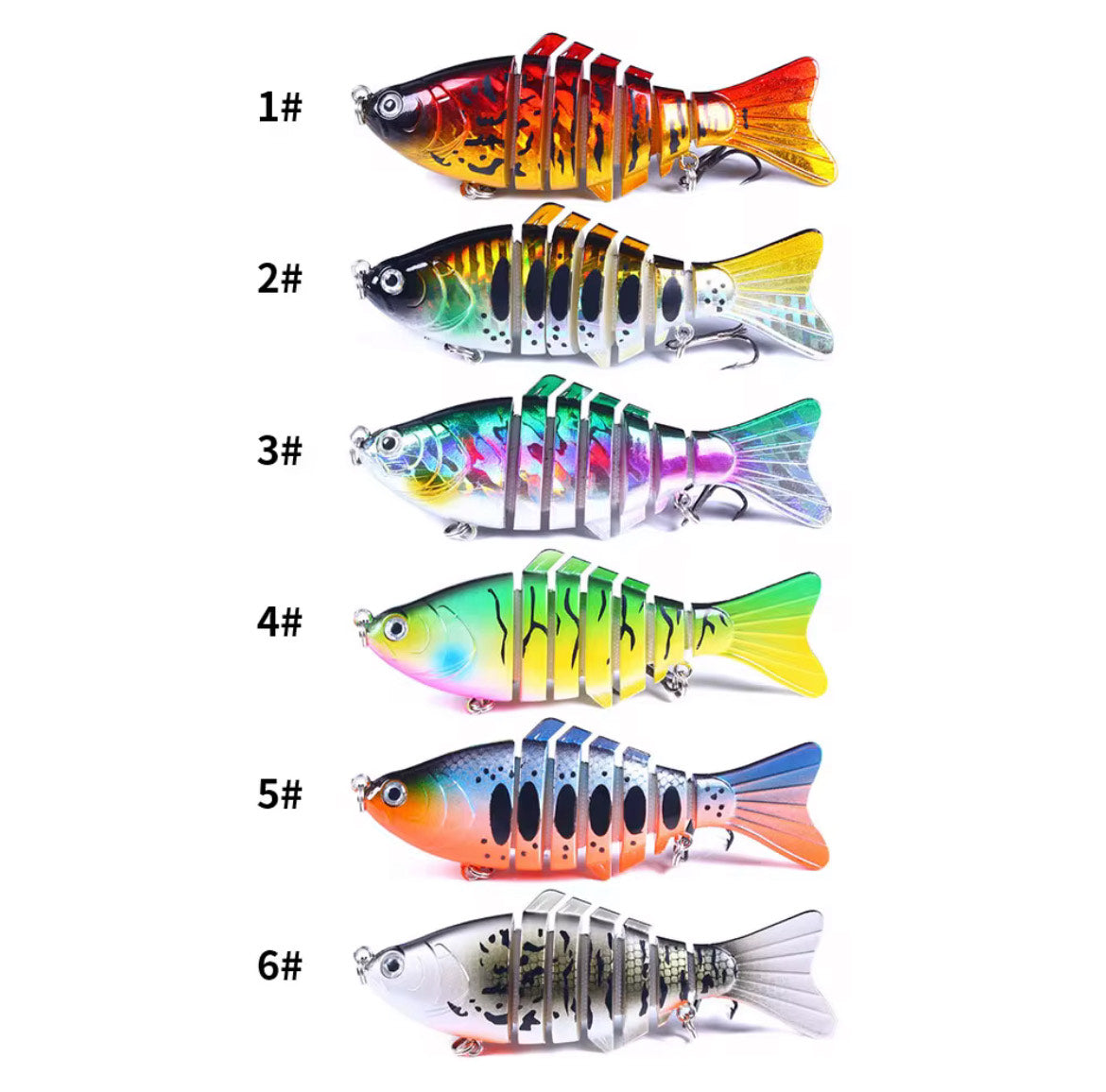 Multi Jointed Swim Baits